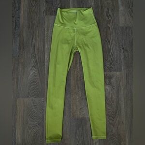 ECHT lime Green Seamless Scrunch Leggings High Rise Size XS